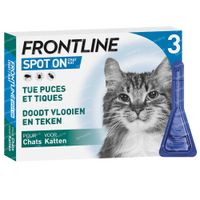 FRONTLINE Spot On Puces et Tiques Chat 3 pipette(s)