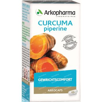 Arkogélules Curcuma Piperine 45 capsules