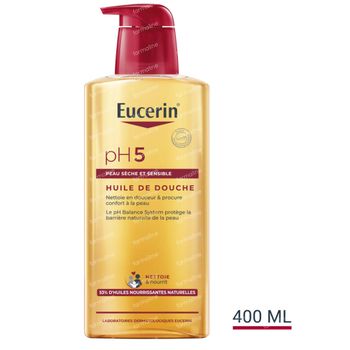 Eucerin pH5 Huile de Douche Peau Sèche et Sensible 400 ml