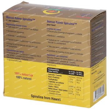 Marcus Rohrer Spirulina Navulling 540 tabletten