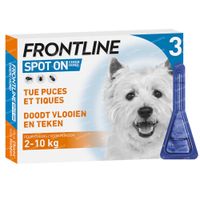FRONTLINE Spot On Vlooien en Teken Hond S 3 pipet(ten)