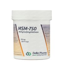 Deba MSM 750 mg 120 kapseln