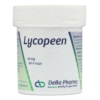 Deba Pharma Lycopène 10 mg 60 capsules