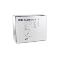 BD Microlance 3 Épingle 21G 1 RB 0.8x25 mm Vert 100 pièces