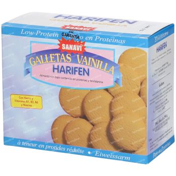 Sanavi Harifen Vanille Galets 200 g biscuits