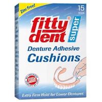 Fittydent Coussins Adhesive 15 pièces
