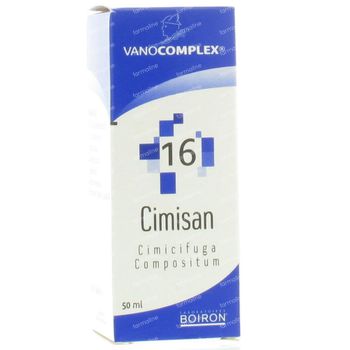 Vanocomplex 16 Cimisan Cimicifuga 50 ml gouttes