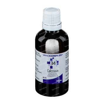 Vanocomplex 34 Calcossin Calcarea Carbonica 50 ml gouttes