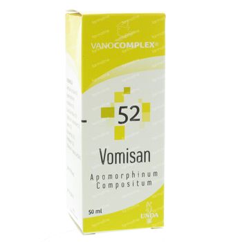 Vanocomplex 52 Vomisan Apomorhpin 50 ml gouttes