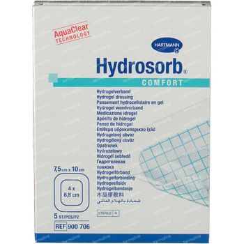Hartmann Hydrosorb Comfort 7.5 x 10cm 900706 5 st