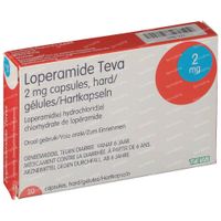LoperamideTeva 2mg 20  capsules