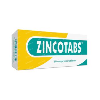 Zincotabs 60 tabletten
