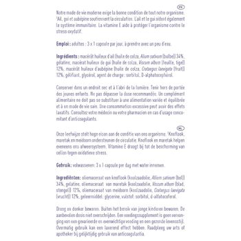 Bional Ail + Gui + Aubépine – Circulation Sanguine et Immunité – Complément Alimentaire à la Vitamine E 200 capsules
