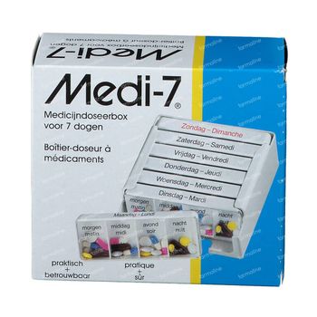 Medi-7 Pilullier Semaine 1 st