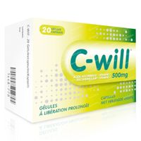 C-Will 500mg 20 capsules