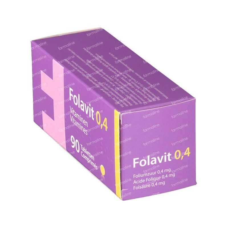 Folavit 0.4mg Folsäure 90 tabletten online bestellen.
