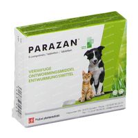Parazan Honden en Katten 6 tabletten
