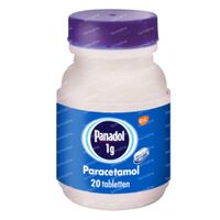 Panadol 1g 20 tabletten