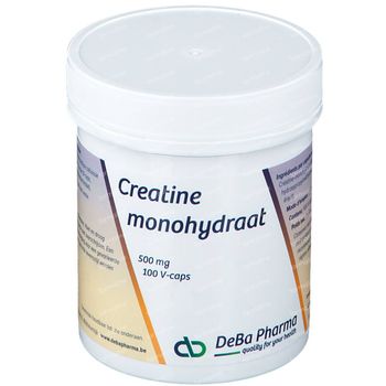 DeBa Pharma Creatine Monohydrate 500Mg 100 capsules