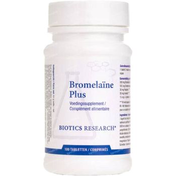 Biotics Research® Bromelaïne Plus 100 tabletten