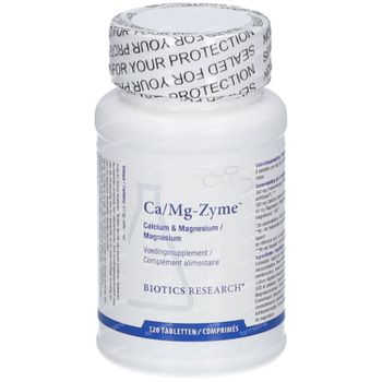 Biotics Research® Ca/Mg-Zyme™ 120 comprimés