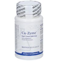 Biotics Research® CU-Zyme™ 100 comprimés