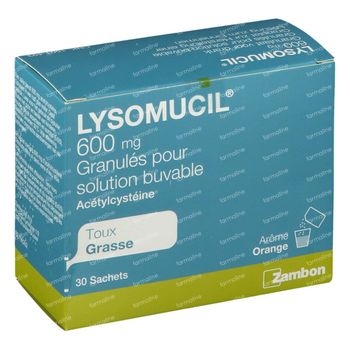 Lysomucil 600mg 30 zakjes