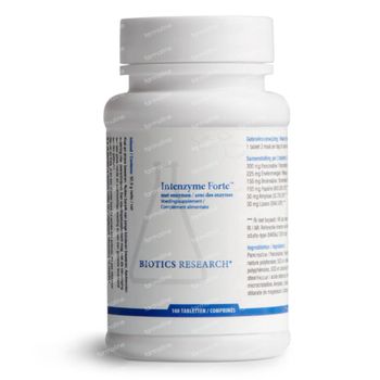 Biotics Intenzyme Forte 100 comprimés