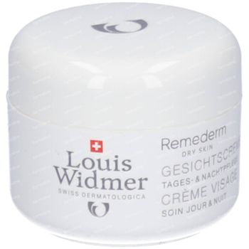 Louis Widmer Remederm Gezichtscrème Zonder Parfum 50 ml