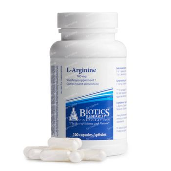Biotics L-Arginine 100 capsules
