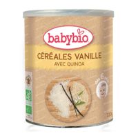 Babybio Céréales Vanille sans Gluten +5 Mois 220 g