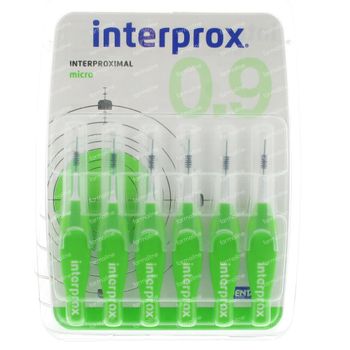 Interprox Regular Brosse Interdentaire Micro Verte 6 st