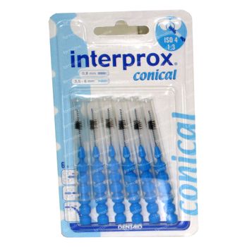 Interprox Regular Brosse Interdentaire Conique Bleue 6 st