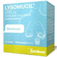 Lysomucil 200mg 30 zakjes