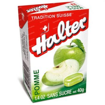 Halter Bonbon Pomme Sans Sucre 40 g