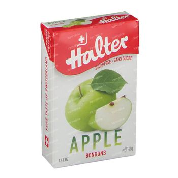Halter Bonbon Pomme Sans Sucre 40 g