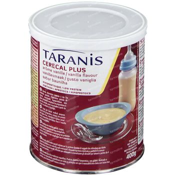 Taranis Farine Cerecal Plus Vanille 400 g
