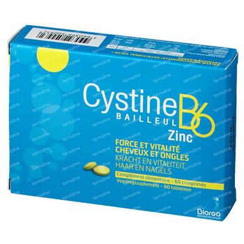 Cystine B6 Zink 60 tabletten