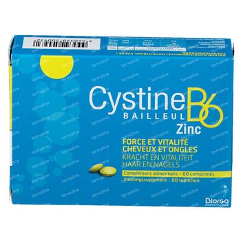 Cystine B6 Zink 60 tabletten