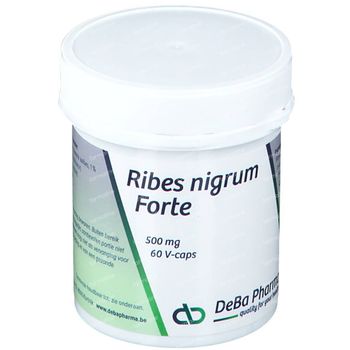 DeBa Pharma Ribes Nigrum 500mg 60 capsules