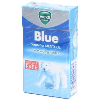 Vicks Past. Bleu Sans Sucre Box 40 g