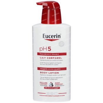 Eucerin pH5 Lait Corporel Peau Sèche et Sensible 400 ml