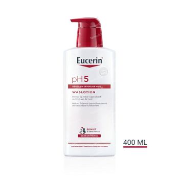 Eucerin pH5 Waslotion Gezicht en Lichaam Droge en Gevoelige Huid 400 ml
