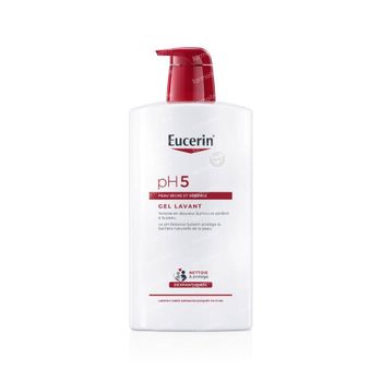 Eucerin pH5 Gel Lavant Visage et Corps Peau Sèche et Sensible 1 l