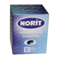 Norit 250 mg 75 tabletten