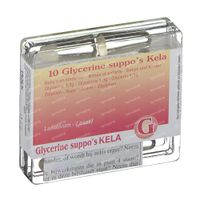 Kela Glycerine Baby 10 zetpillen