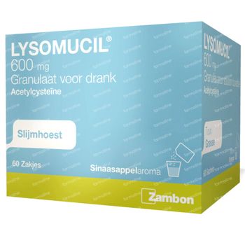 Lysomucil 600mg 60 zakjes