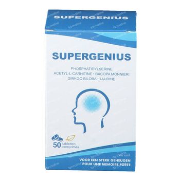Soria Natural Supergenius 50 comprimés