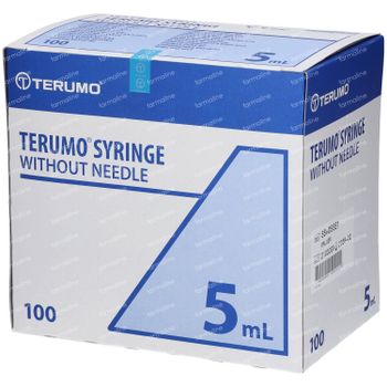 Terumo Seringue Jetable 5ml Sans Aiguille Luer ss-05se1 100 st
