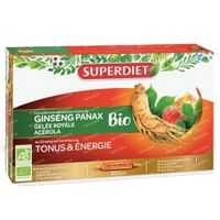Super Diet Ginseng-Koninginnengelei met Acerola Bio 20x15 ml
